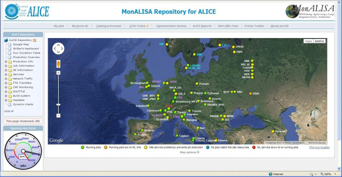 Mapa proyecto ALICE