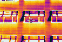 Termografía edificio ARFRISOL en la sede del CIEMAT en Madrid